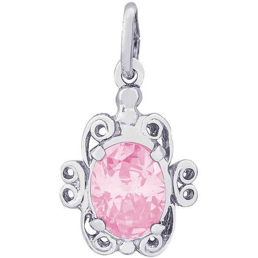Rembrandt October Birthstone Charm