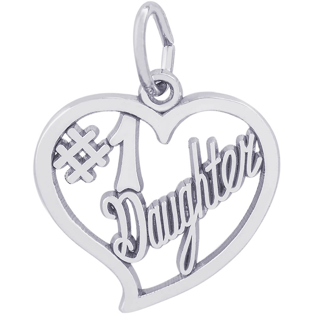 Rembrandt Daughter Charm - Silver Charms