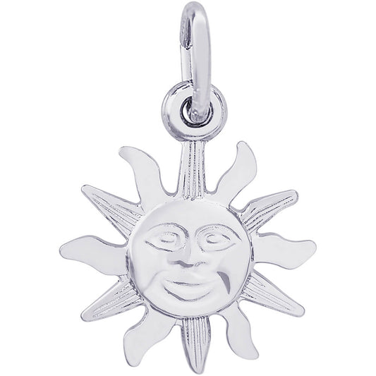 Rembrandt Sun Charm - Silver Charms