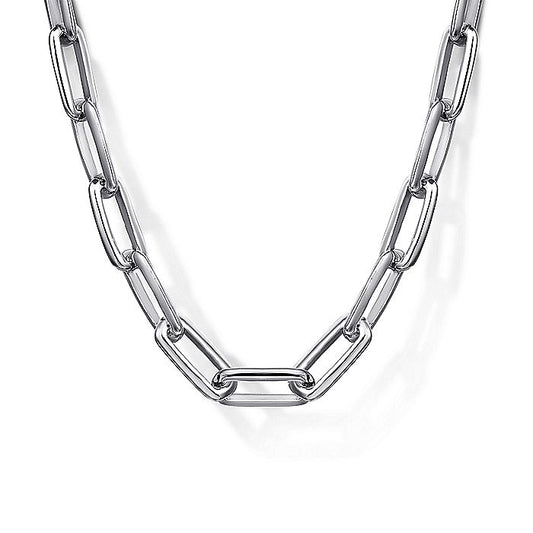 Gabriel & Co. Sterling Silver Faceted Chain