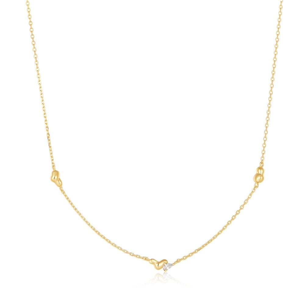 Ania Haie Twisted Wave Chain Necklace