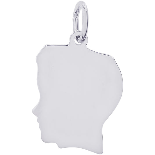 Rembrandt Boy Charm - Silver Charms