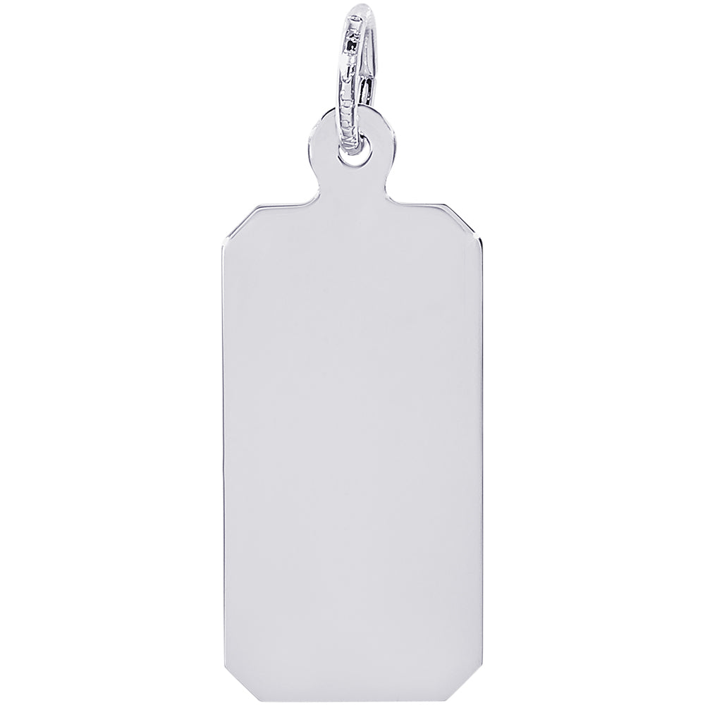 Rembrandt Dog Tag Charm