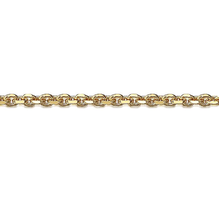 Gabriel & Co. Yellow Gold Cable Bracelet - Gold Bracelets