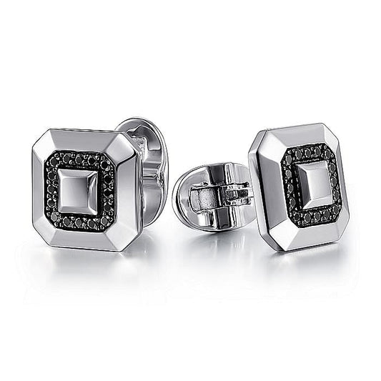 Gabriel & Co. Sterling Silver Square Cufflinks