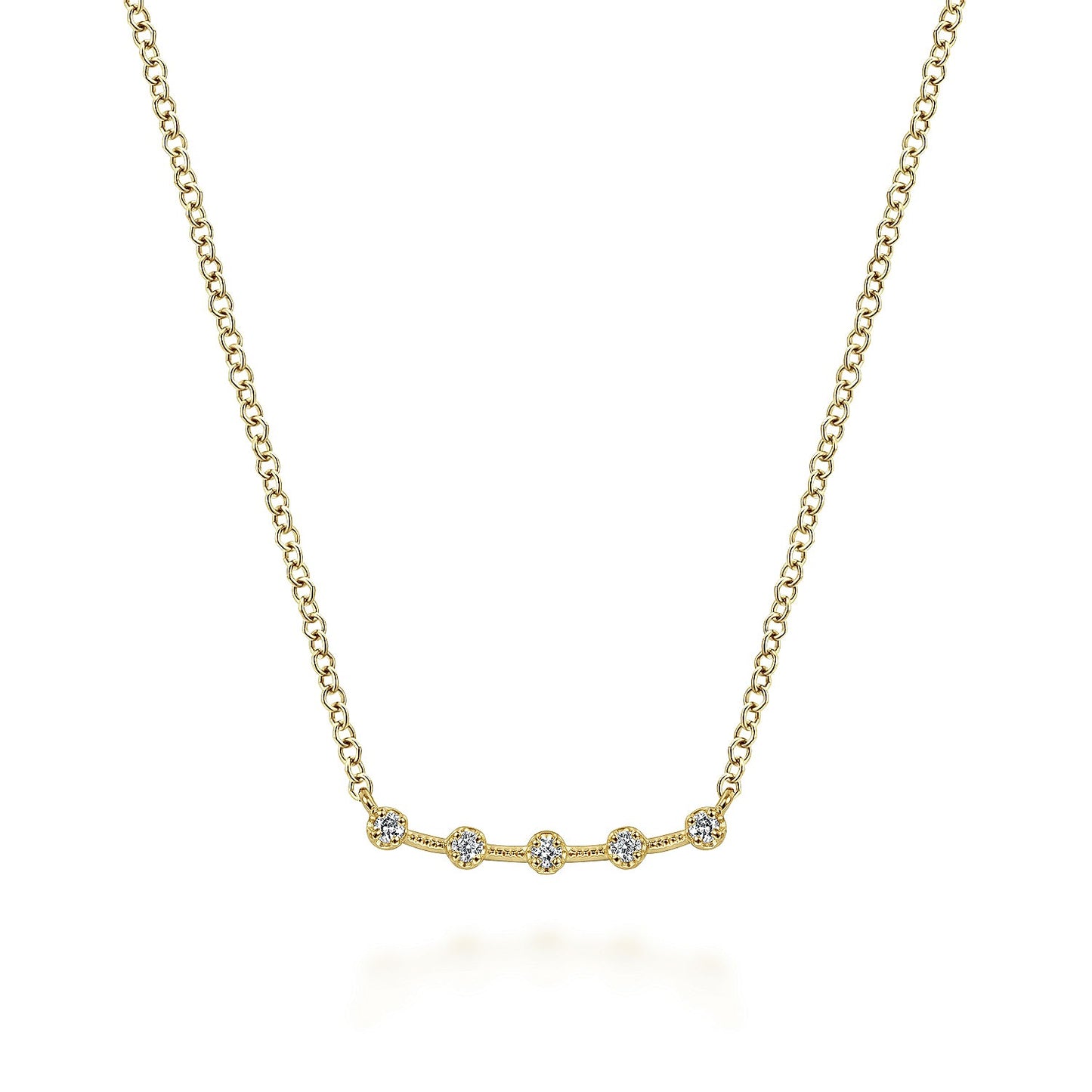 Gabriel & Co. Necklace - Diamond Pendants