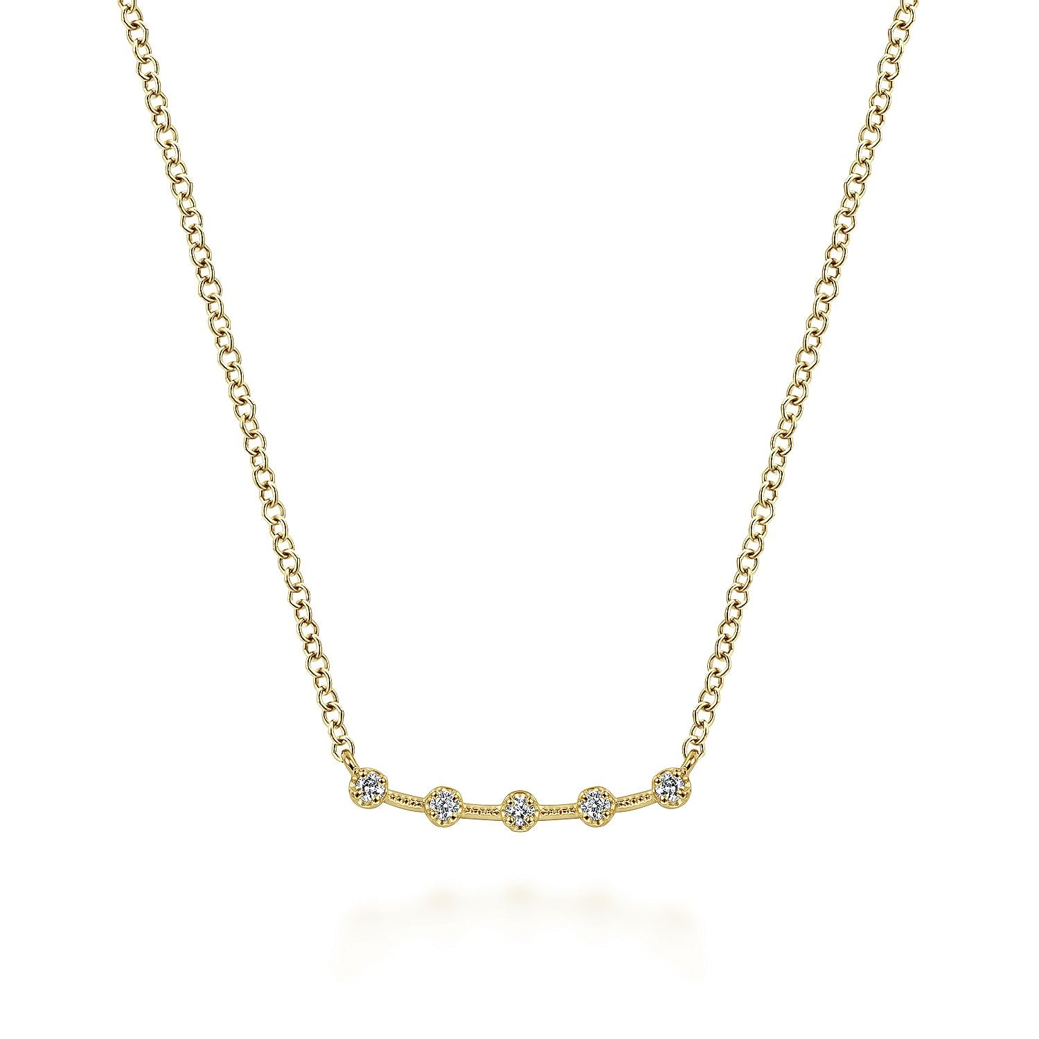 Gabriel & Co. Necklace - Diamond Pendants