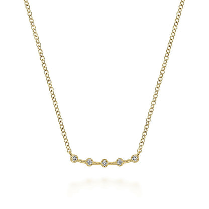 Gabriel & Co. Necklace - Diamond Pendants