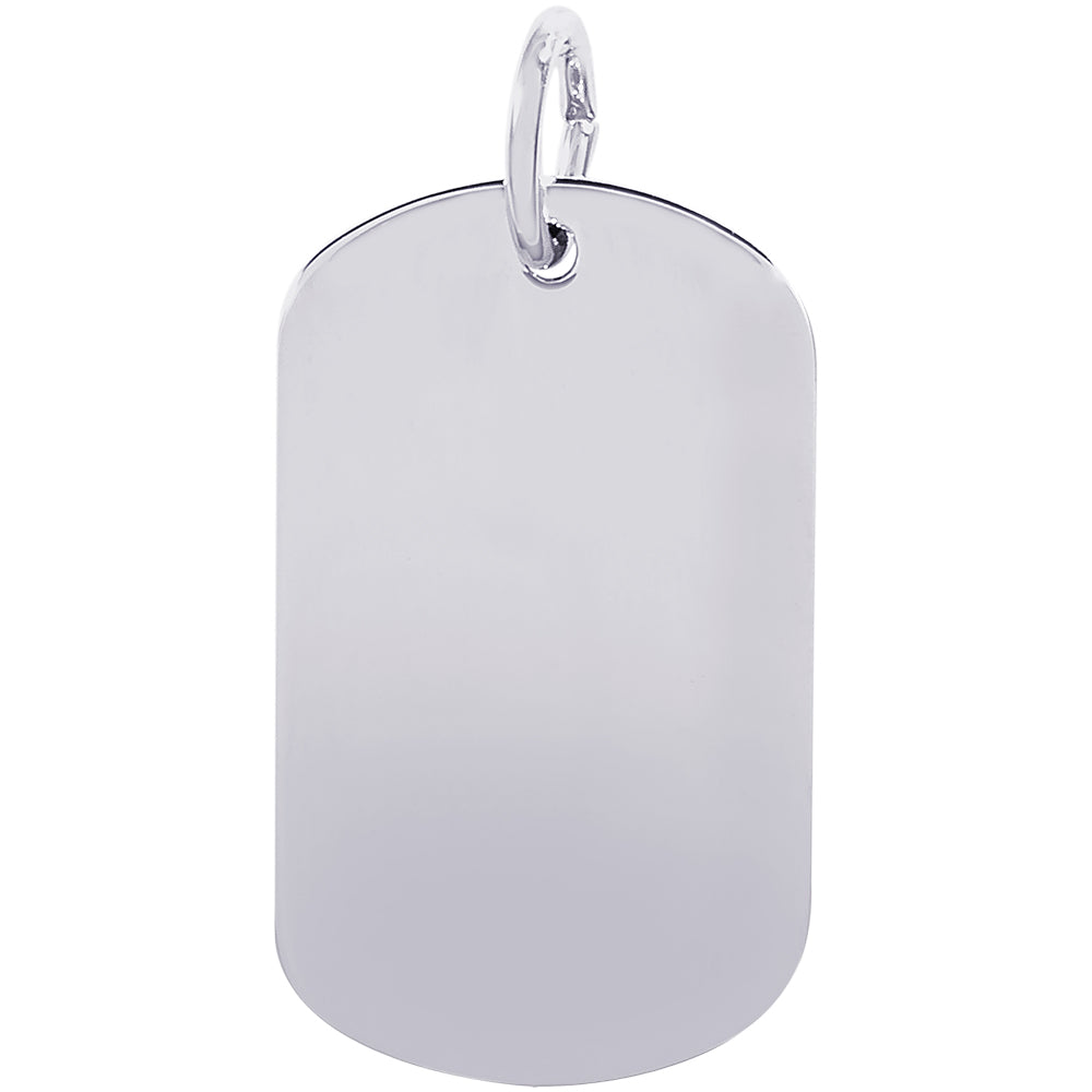 Rembrandt Dog Tag Charm
