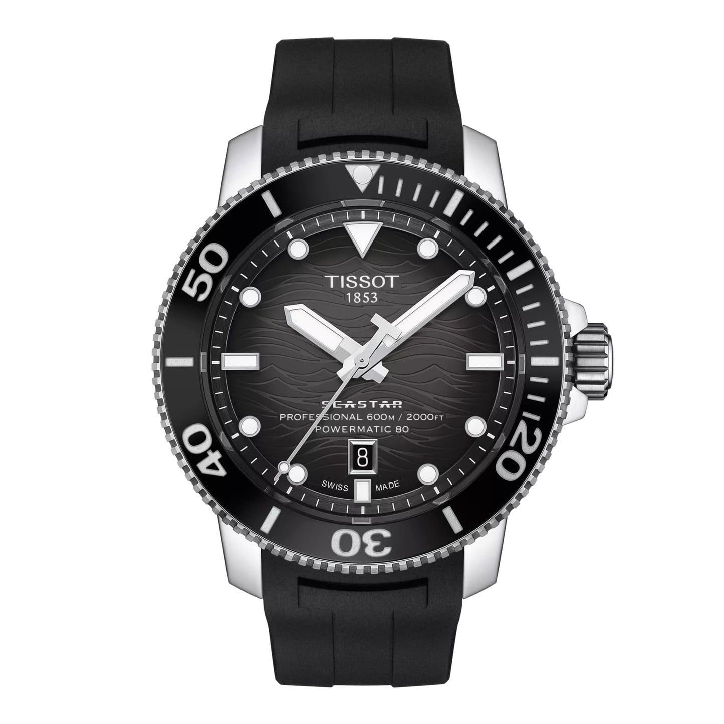 Tissot Seastar 2000 Automatic 46mm Watch - Watches - Mens