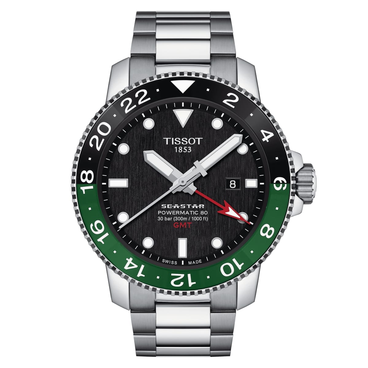 Tissot Seastar 1000 Powermatic 80 GMT