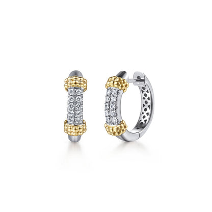 Gabriel & Co. Huggies - Colored Stone Earrings