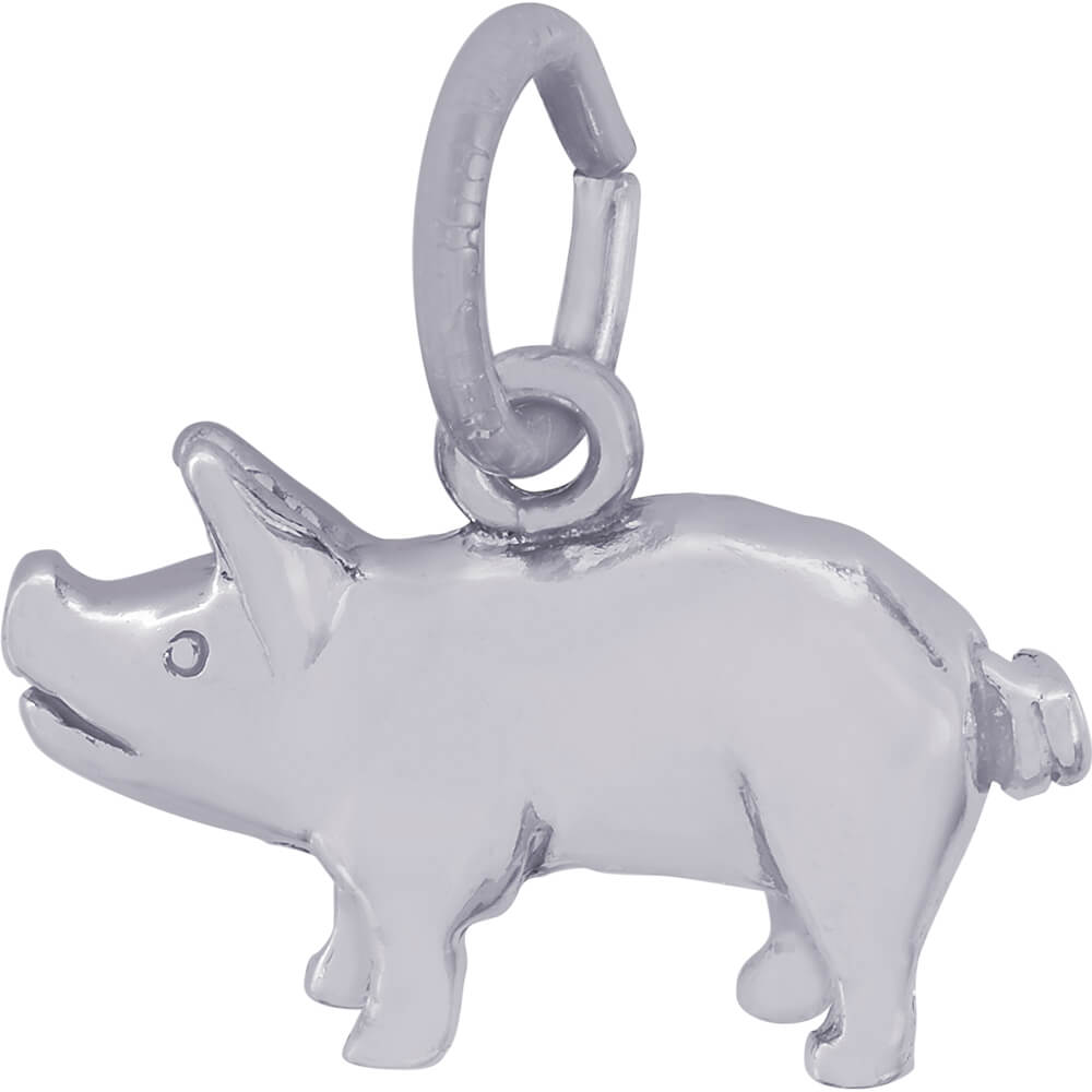 Rembrandt Pig Charm