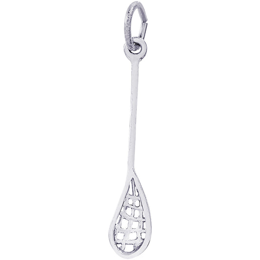 Rembrandt Lacrosse Charm - Silver Charms