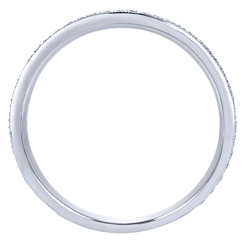 Gabriel & Co. White Gold Stackable Ring - Diamond Fashion Rings - Women's