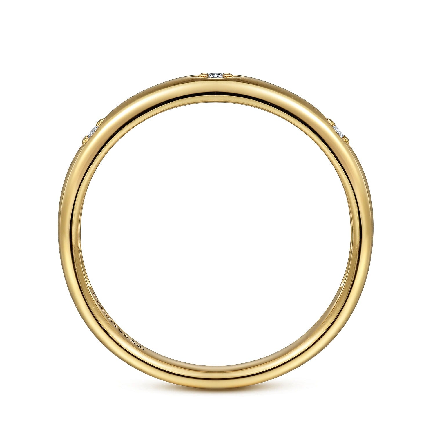 Gabriel & Co. Yellow Gold Diamond Ring - Diamond Fashion Rings - Women's