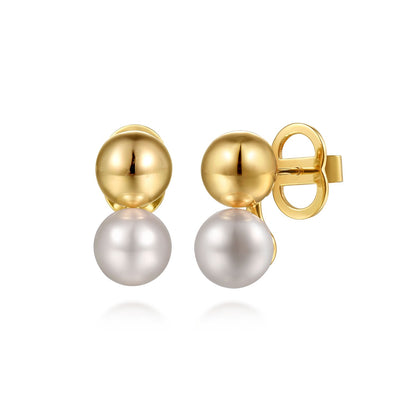 Gabriel & Co. Pearl Earrings - Pearl Earrings