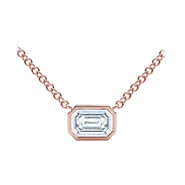 Forevermark Tribute Collection Emerald Diamond Necklace