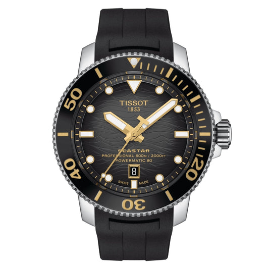 Tissot SeaStar 2000 Professional Powermatic 46mm Watch - Watches - Mens