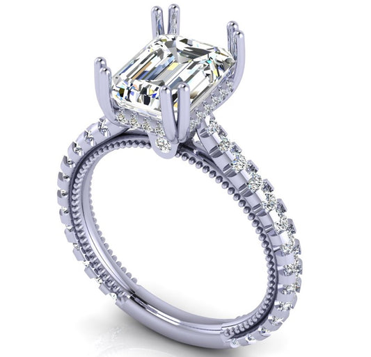 Diamond Semi-Mount Ring - Diamond Semi-Mount Rings