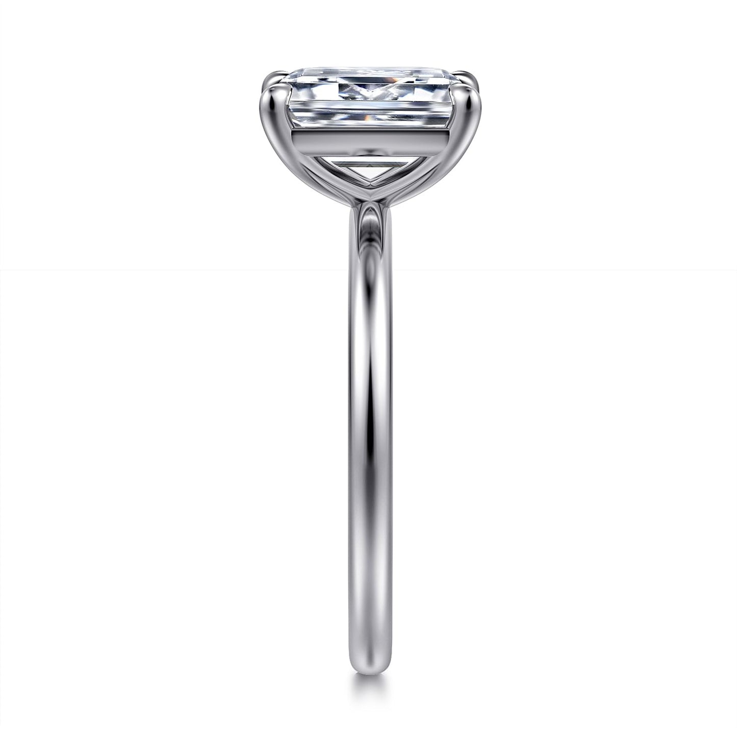Gabriel & Co. Emerald Cut Engagement Ring