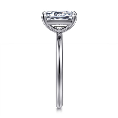 Gabriel & Co. Emerald Cut Engagement Ring