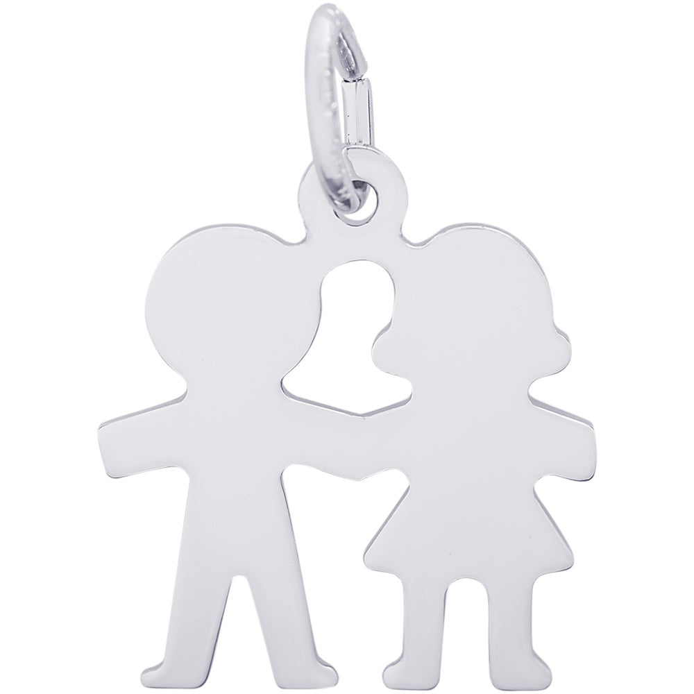 Rembrandt Boy & Girl Charm