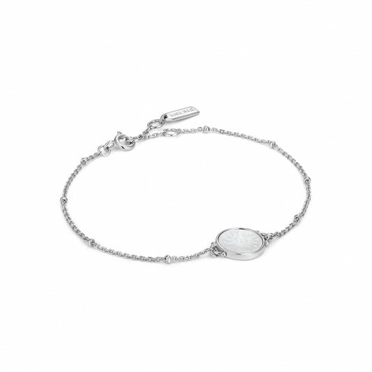 Ania Haie Sunbeam Emblem Silver Bracelet - Silver Bracelets