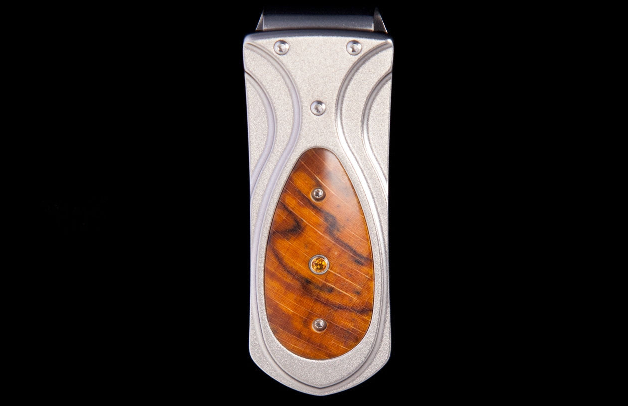 William Henry Zurich ‘Beech’ Money Clip - William Henry Money Clip