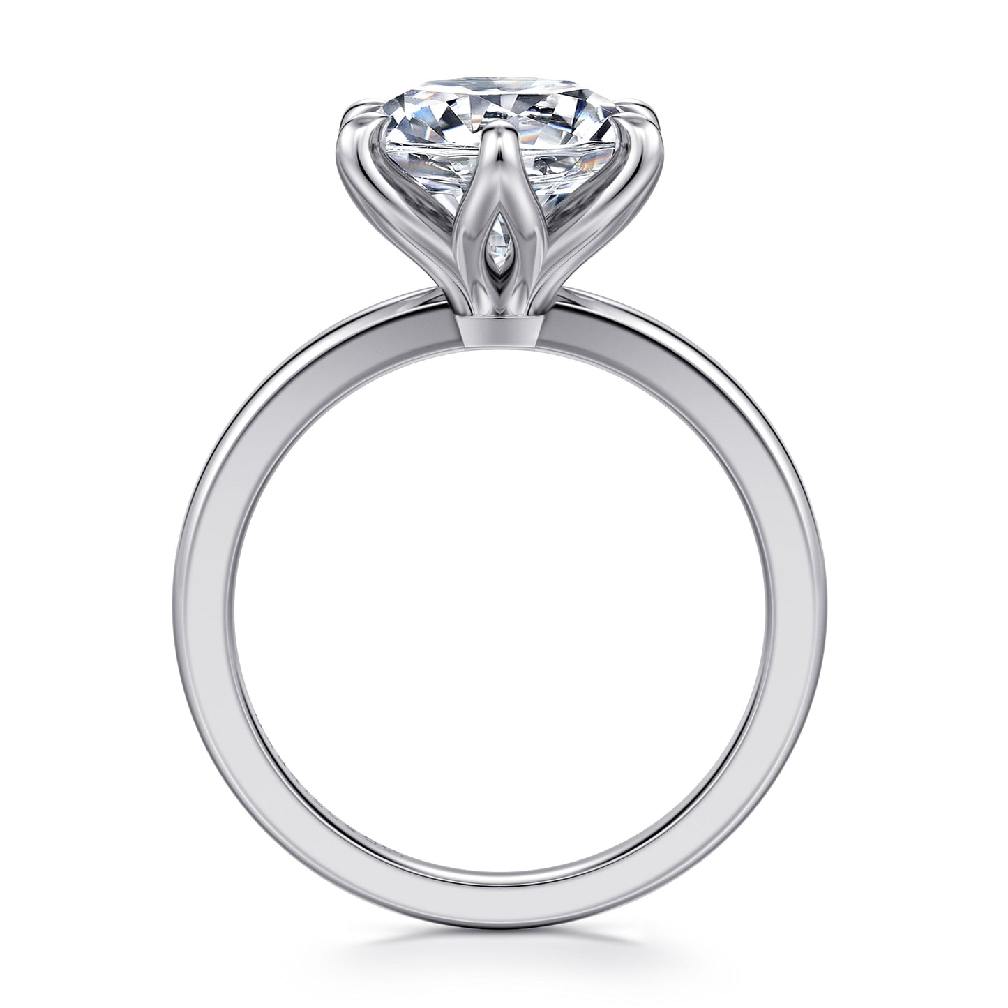 Gabriel & Co. Round Semi-Mount Engagement Ring - Gold Remounts