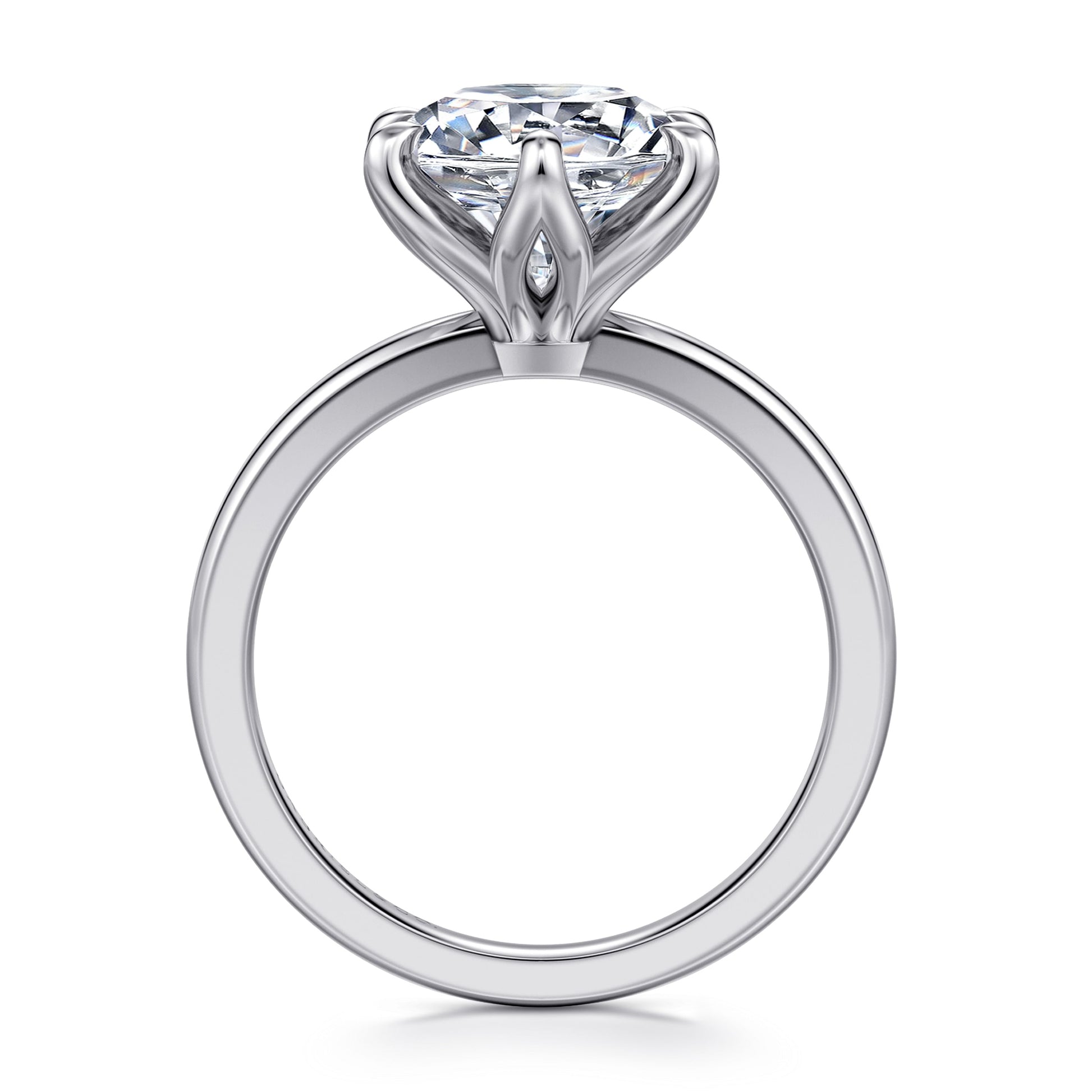 Gabriel & Co. Round Semi-Mount Engagement Ring - Gold Remounts