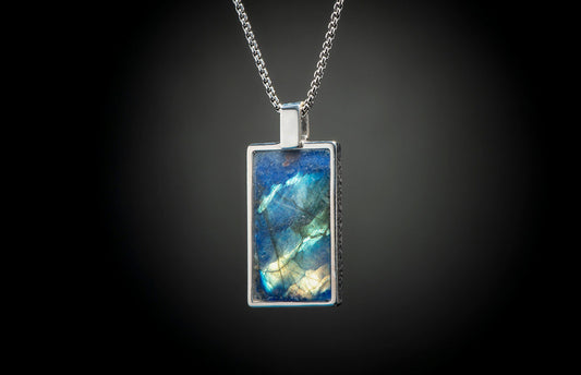 William Henry 'Labradorite Shift' Necklace