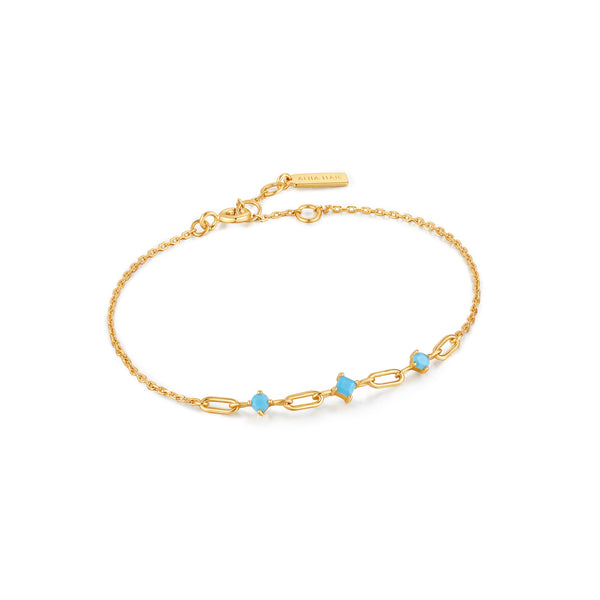 Ania Haie Turquoise Link Bracelet