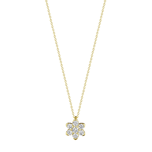 Verragio Yellow Gold Diamond Star Pendant - Diamond Pendants
