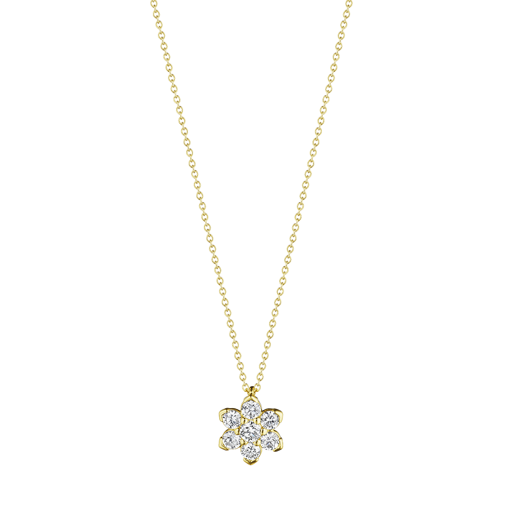 Verragio Yellow Gold Diamond Star Pendant