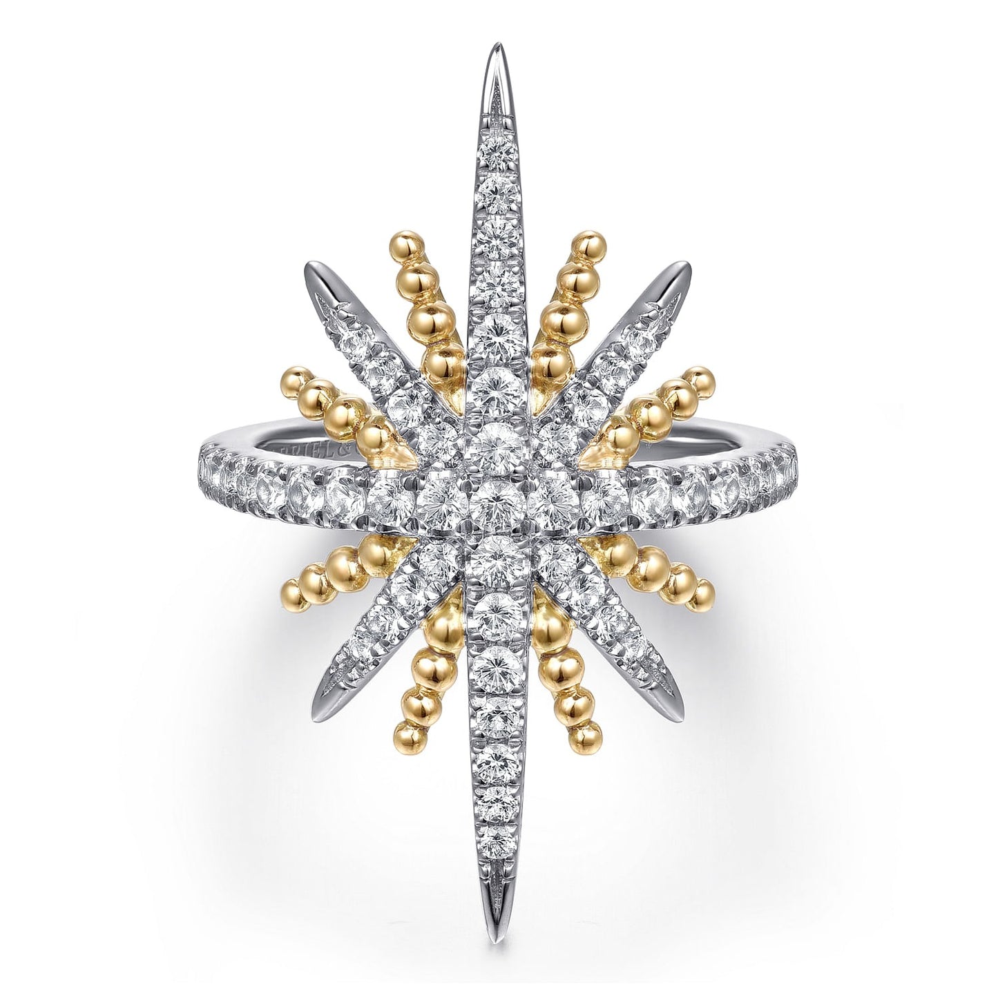 Gabriel & Co. Starburst Ring - Colored Stone Rings - Women's