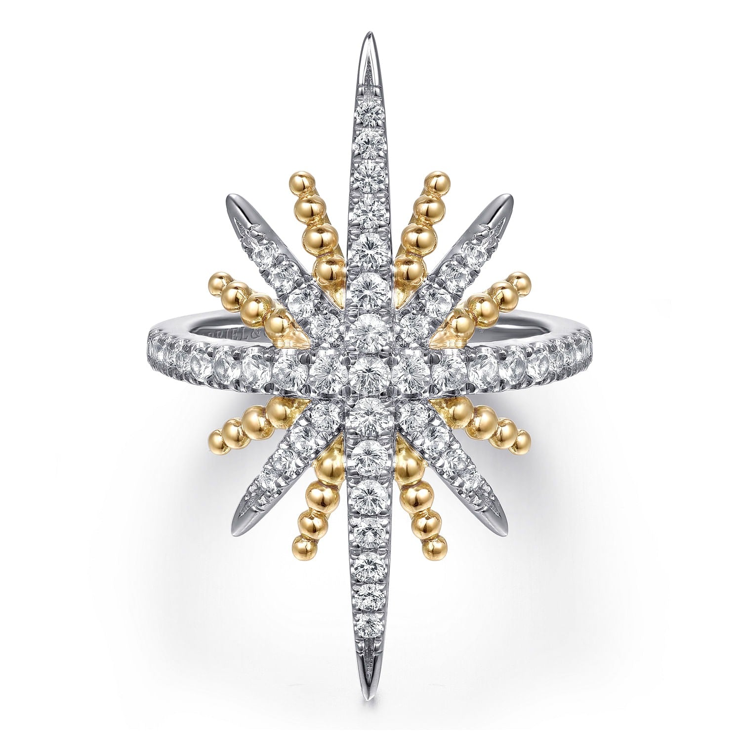 Gabriel & Co. Starburst Ring - Colored Stone Rings - Women's