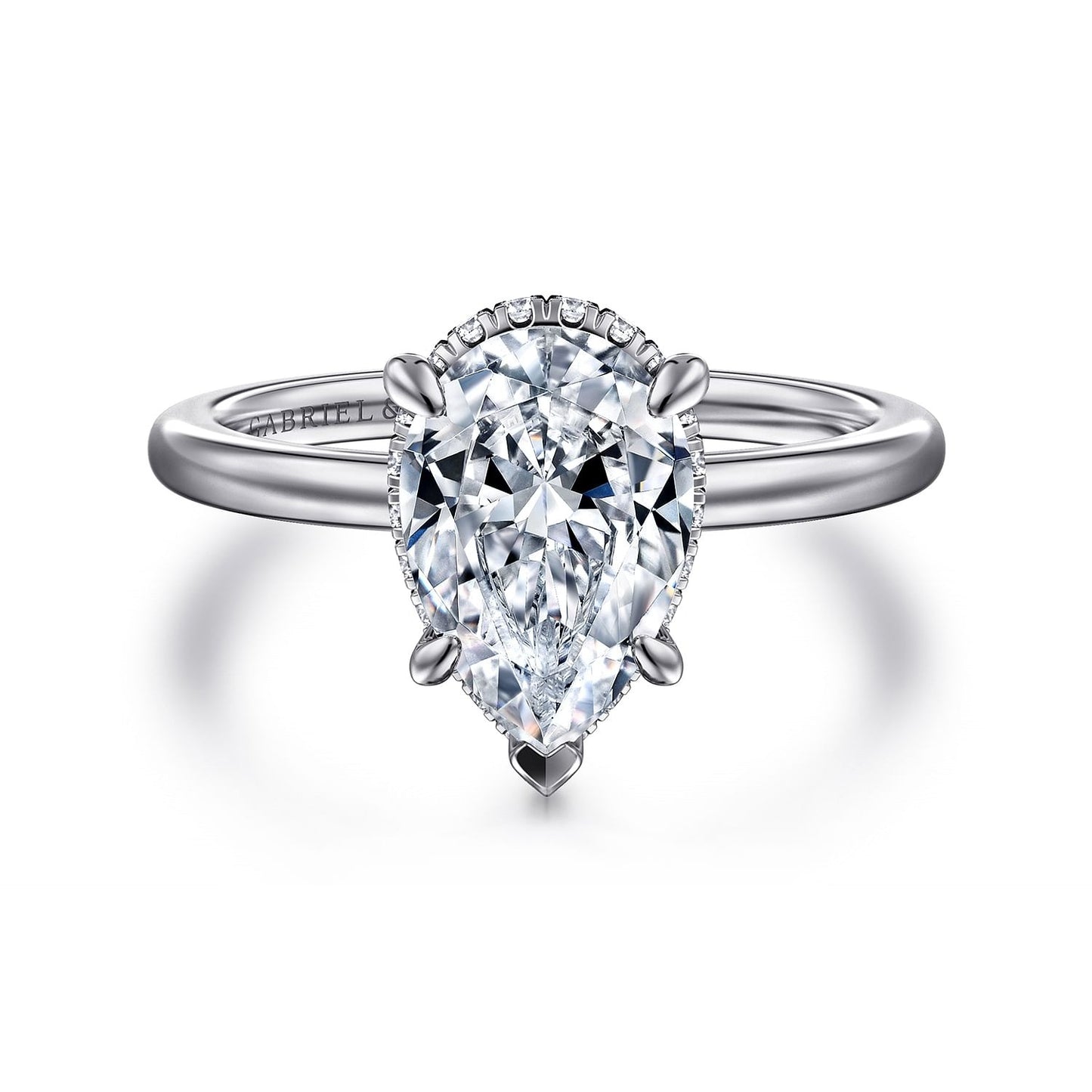 Gabriel & Co. Semi Mount Engagement Ring