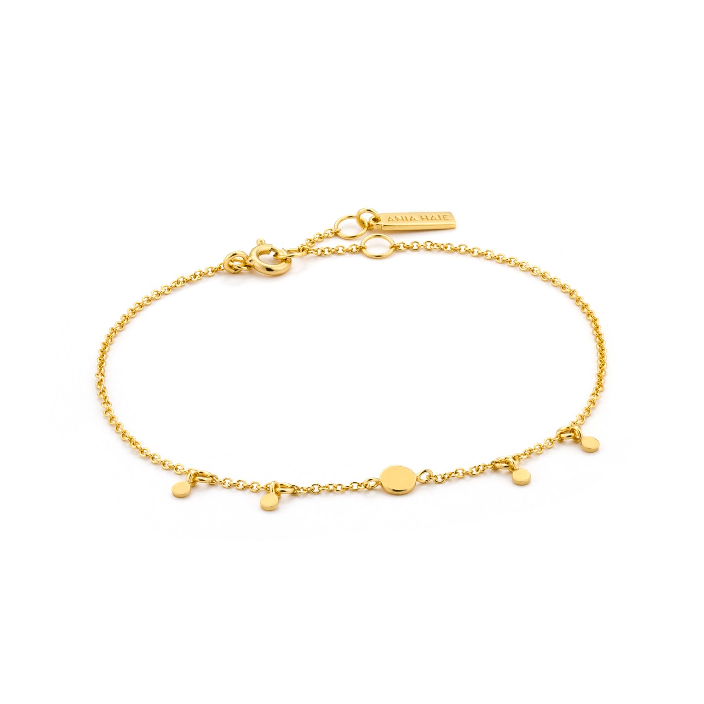 Ania Haie Geometry Drop Discs Bracelet