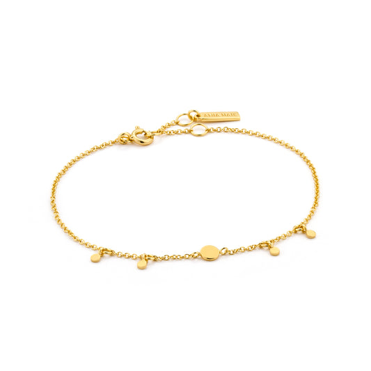 Ania Haie Geometry Drop Discs Bracelet