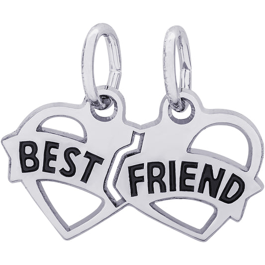 Rembrandt Best Friend Charm - Silver Charms