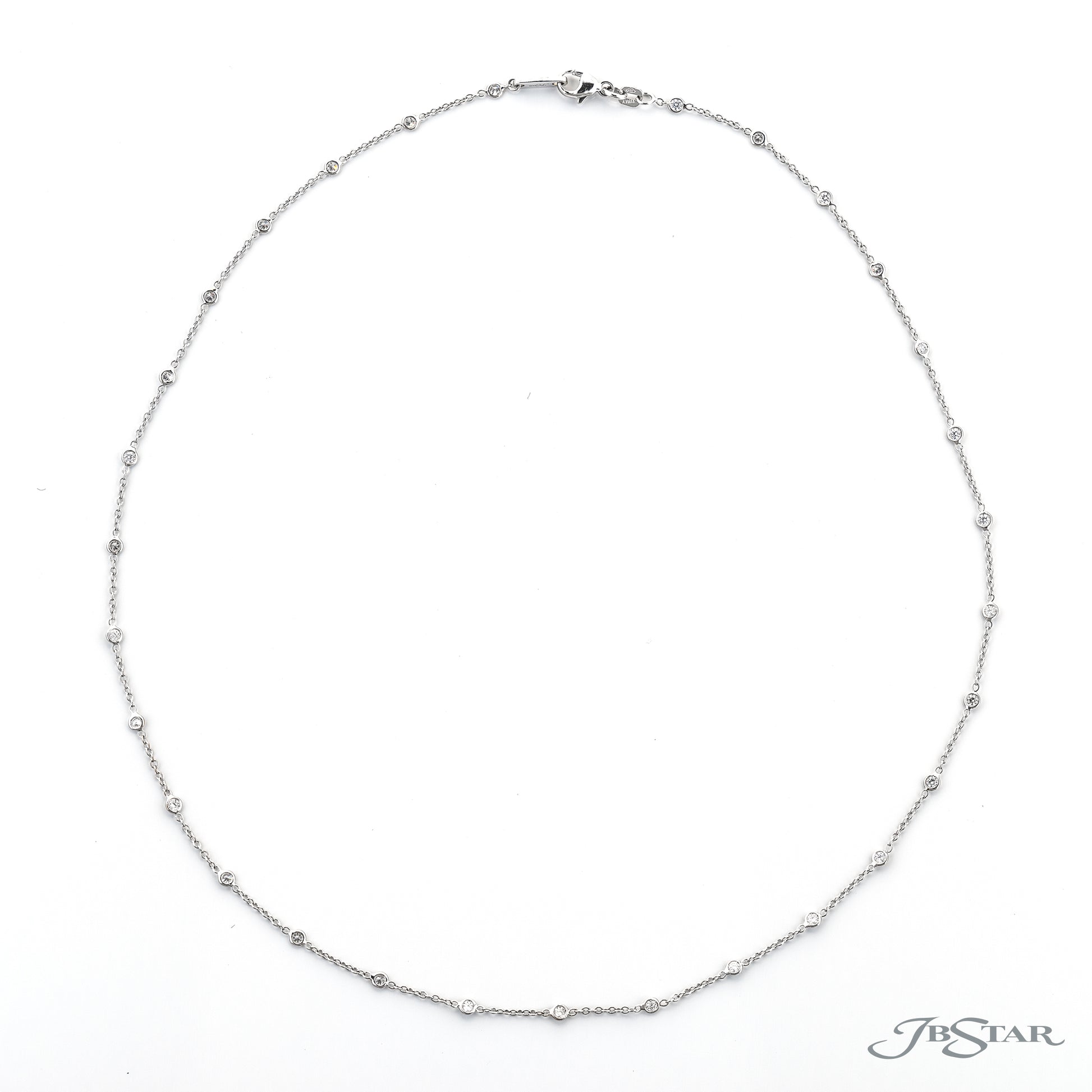JB Star Platinum Diamonds-By-The-Inch Chain - Diamond Necklaces