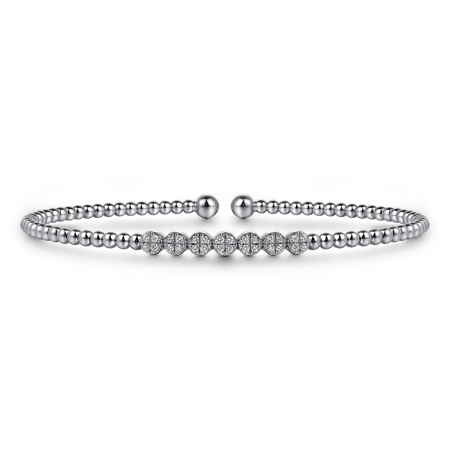 Gabriel & Co. White Gold Bujukan Bracelet - Diamond Bracelets