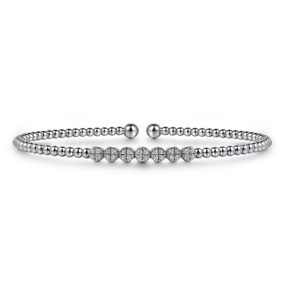 Gabriel & Co. White Gold Bujukan Bracelet - Diamond Bracelets
