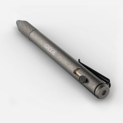 Ridge Bolt Action Pen - Stonewashed Titanium
