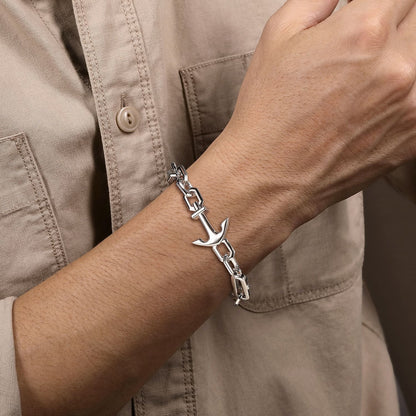 Gents Gabriel & Co. Silver Bracelet - Gents Bracelet