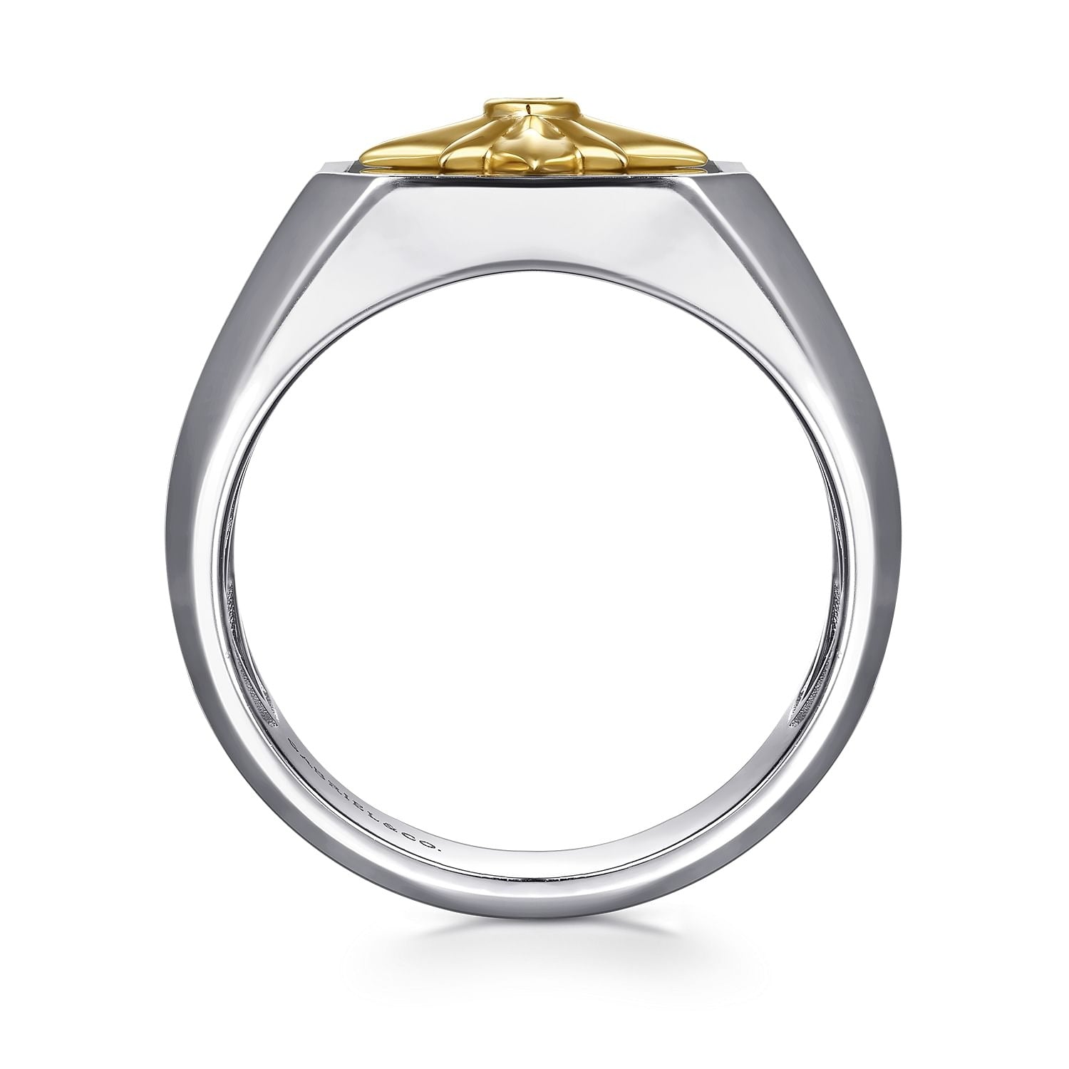 Gents Gabriel & Co. Ring - Gents Silver Ring
