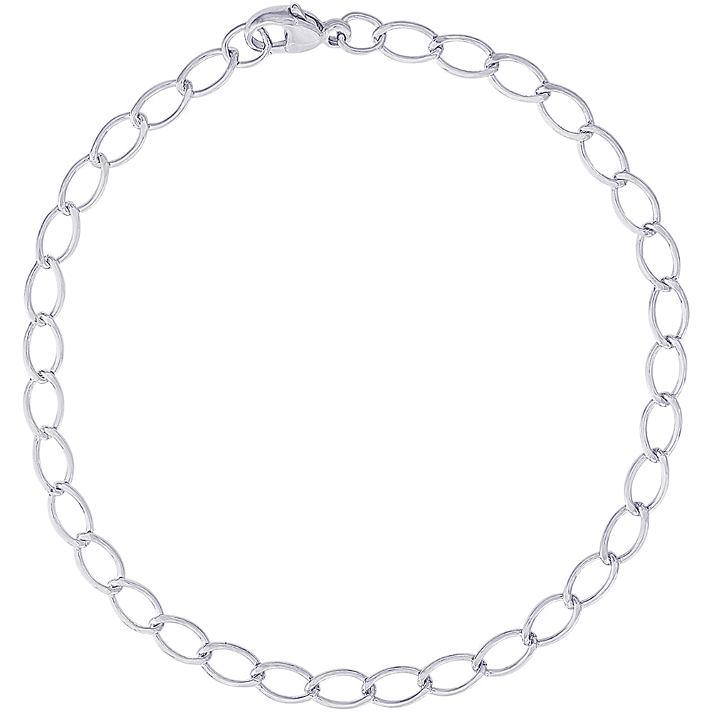Rembrandt Elongated Link Bracelet - Silver Bracelets