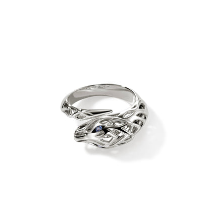 John Hardy Sterling Silver Naga Ring - Colored Stone Rings - Women's