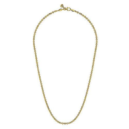 Gents Gabriel & Co. Gold Link Chain - Gents Necklace